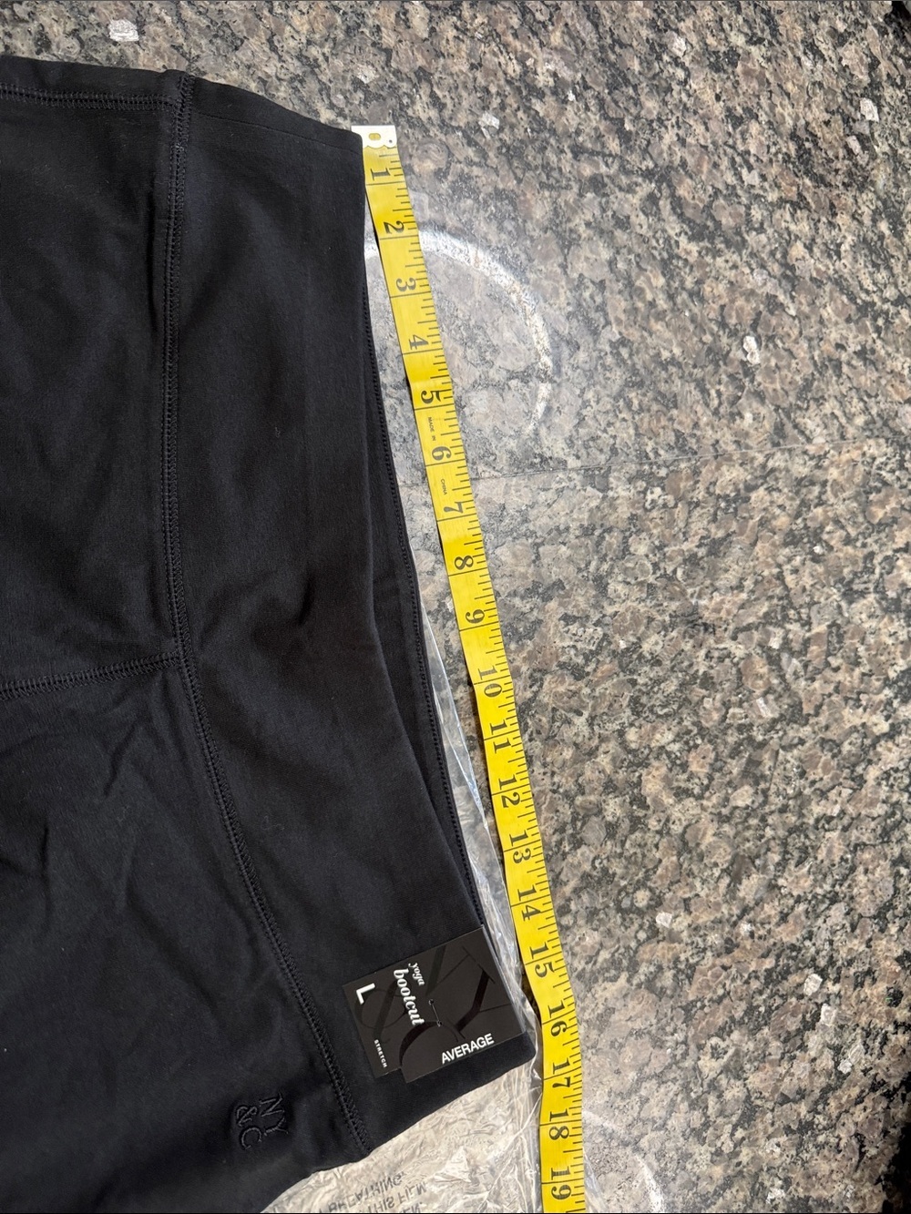 New York & Company Black Stretch bootcut Yoga Pants NWT L - Picture 13 of 16